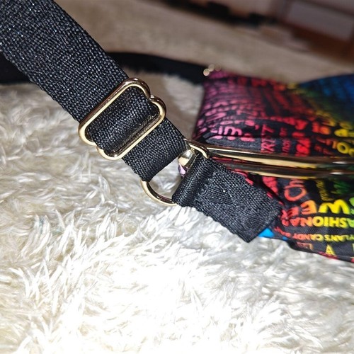 Lesportsac x Dylan’s Candy Bar Shoulder Crossbody Bag Purse Multicolor USED Mint - Picture 8 of 9