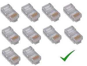 Adattatore RJ45 Maschio-Femmina - Coupler Ethernet Per Cavo Cat5/Cat6 - Foto 7