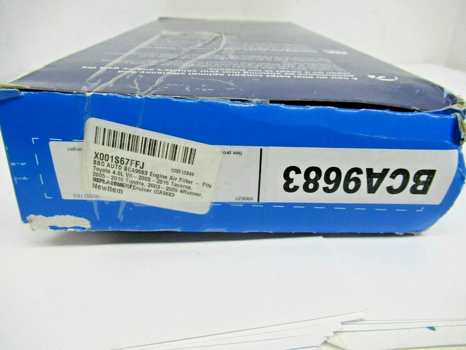 BBOAuto Air Filter BCA9683 Foto 2 de 4