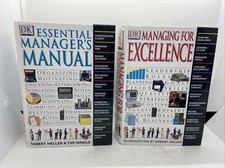 Managing For Excellence & Essential Manager’s Manual Books By Robert Heller