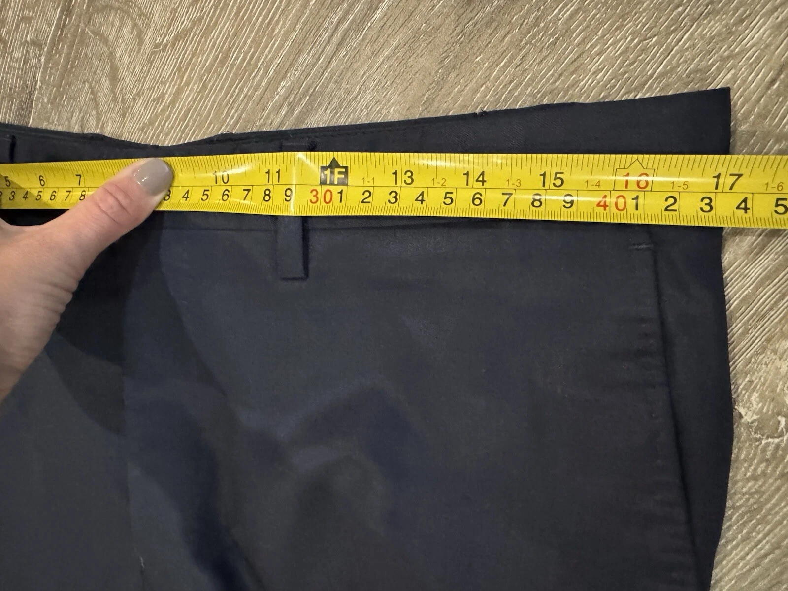 Versace Collection Abito Tuta Pantalone Misto Lana Blu Navy Eur 52 o US 34x29