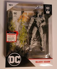 BLACK ADAM    7    DC DIRECT Page Punchers McFARLANE ACTION FIGURE B W VARIANT