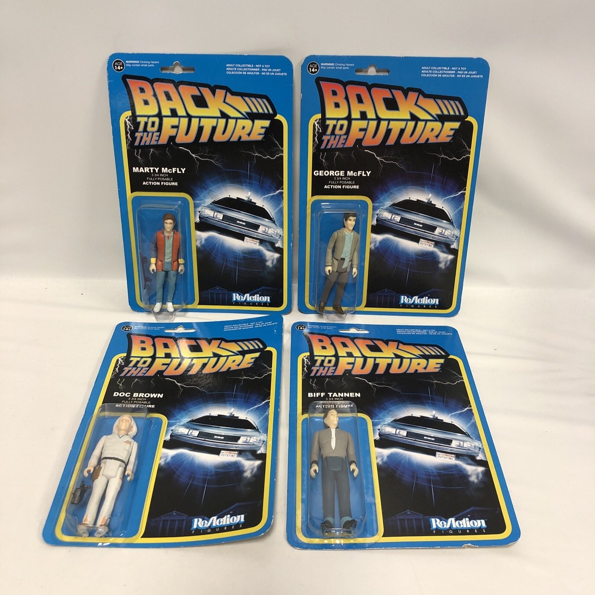 バック・トゥ・ザ・フューチャー マーティ・マクフライ リアクション スーパー7 Back to the Future II Marty McFly figure - – Back to the Future™