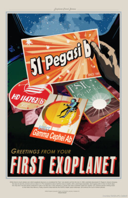 51 Pegasi b Visions of the Future Poster - [11'' x 17'']