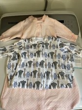 Hudson Baby Girl Premium Quilted Long Sleeve Sleep Sack Sleeping Bag 0-6 M New 2