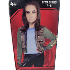 Star Wars Rogue One Girls Jyn Erso Dress Up Set Halloween Costume Small 4-6 NIP