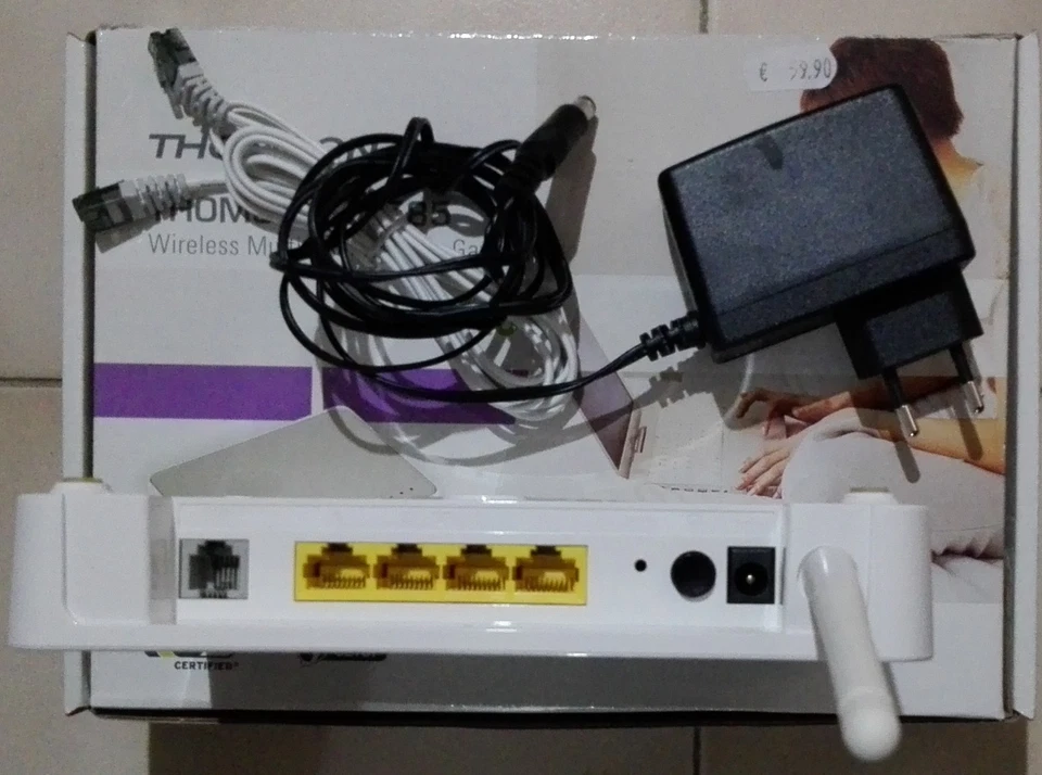 Modem THOMSON TG585 Wiriless Multi - User ADSL2+ Gateway - Immagine 2 di 2