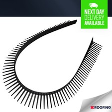 Timloc Eaves Comb Filler For Profiled Roof Tiles - 1m - Black