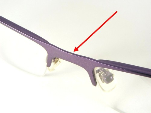 PRODESIGN DENMARK 1247 3531 / MATTE DARK VIOLET EYEGLASSES 50-16-140mm (NOTES) - Picture 7 of 11