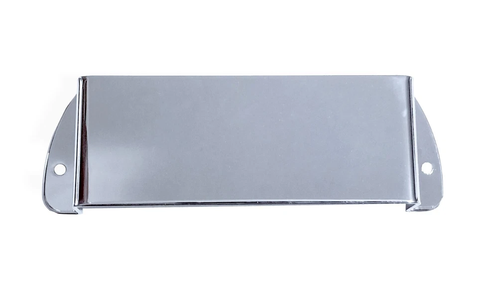 Bass Pickup Cover Rectangular J Chrome 120920CH - Image 4 of 4