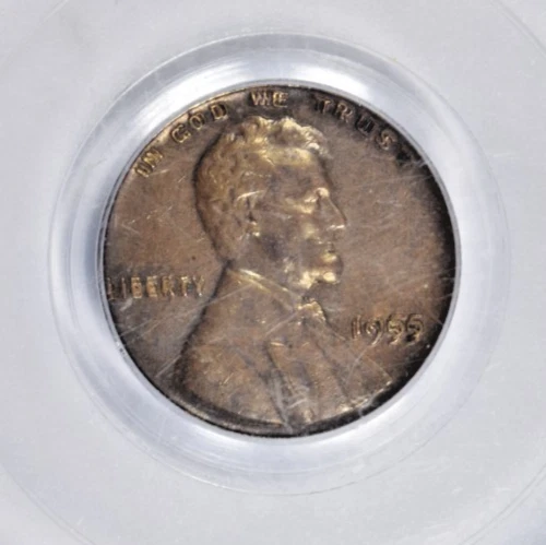 ¡Centavo Lincoln 1955 doble matriz 1955/1955 DDO! DETALLES COMO NUEVOS ~ PCGS GENUINO! Foto 3 de 4