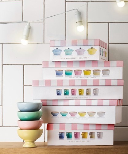 Le Creuset Ice Cream Cup Sorbet Collection 250ml Matt pastel Set of 4 Japan NEW - Picture 10 of 16