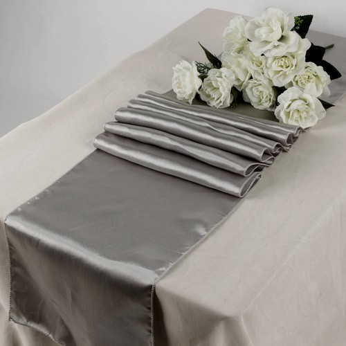 Pack of 10/20/30 Satin Table Runner Wedding Party Decoration 12"x108"- FREE SHIP - Picture 16 of 40