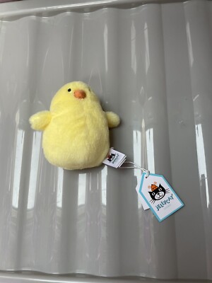 Jellycat Chicky Cheeper gelb Zitrone Küken Ostern weiches Plüschtier neu Etikett nicht mehr produziert