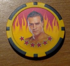 2011 Topps WWE Power Chipz #12 Alberto Del Rio Wrestling