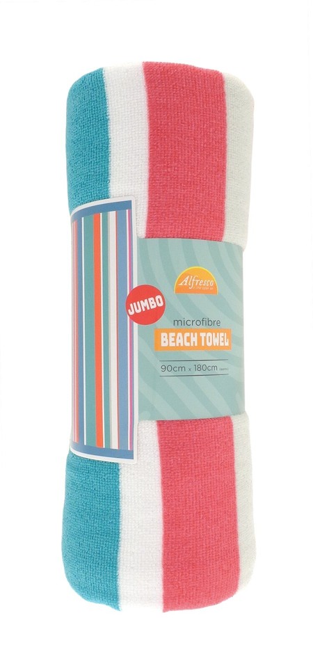 Plain Jumbo Microfibre Towel
