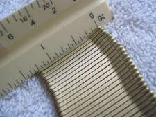 36 Scunci Blonde Metal Mini Bobby Slide Hair Pins Bobbies Pin Gold Shiny 1.25"