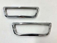 1960 Chevy Impala Bel Air El Camino Park Light Housings Chrome Original Restored