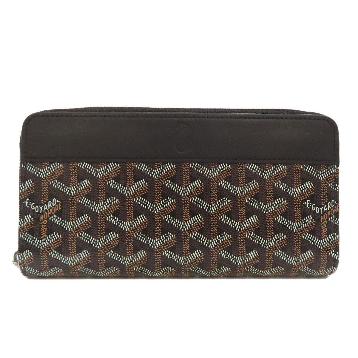 GOYARD Long wallet (with coin pocket) Herringbone pattern GOYARD Long wallet (with coin pocket) Herringbone pattern