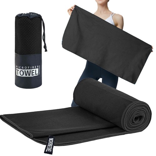 Microfiber Gym Towels Sports Sweat Towel Super Absorbent Ultra Soft Breathable - Picture 17 of 46