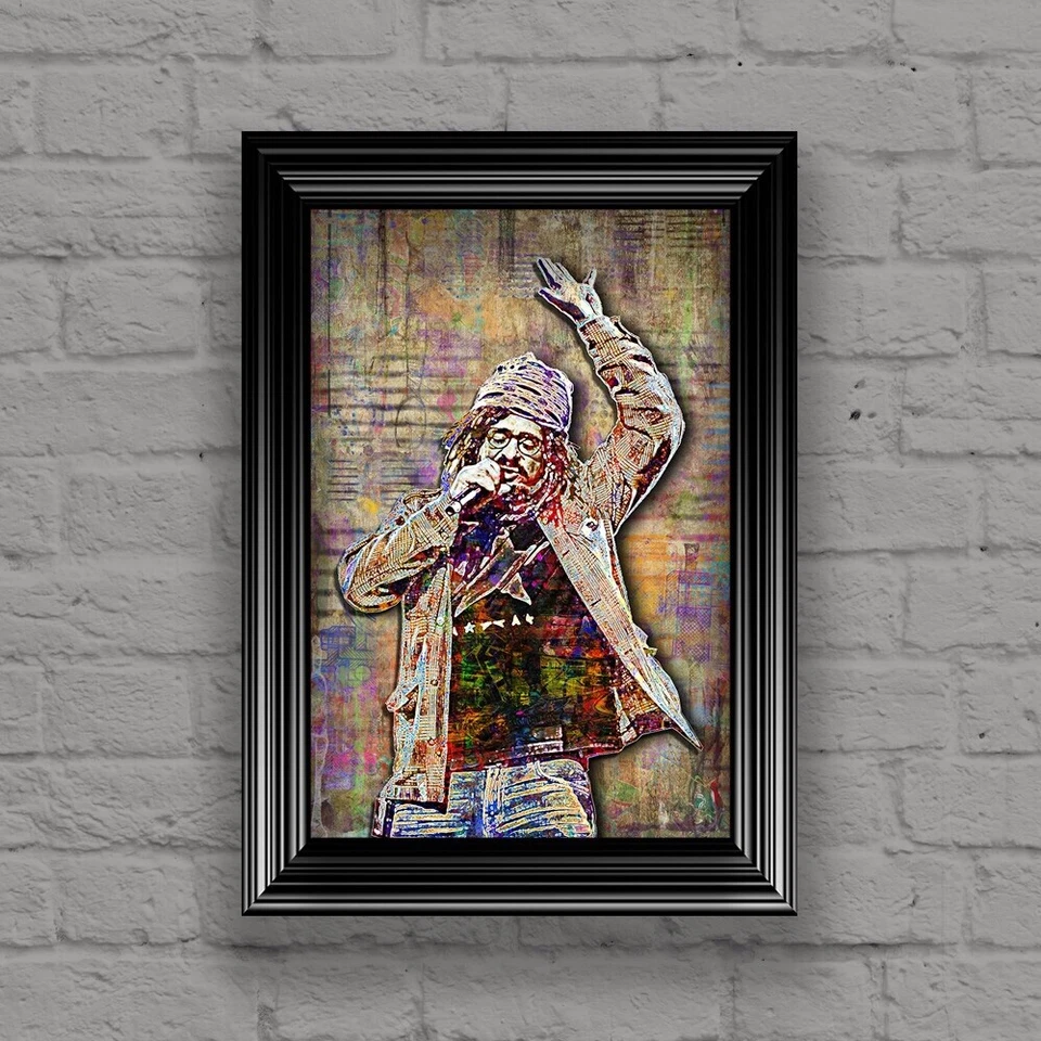 Adam Duritz Of COUNTING CROWS 24x36in Poster, Adam Durtiz Tribute Free Shipping - Image 4 of 4