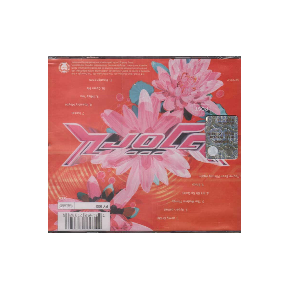 Bjork (Björk) CD Post / Mother Records 527733-2 Sealed