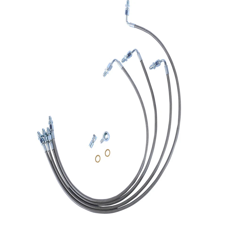 ABS By Pass Removal Kit Stainless Steel Line For 1994-2001 Acura Integra All Mod - Image 3 of 4