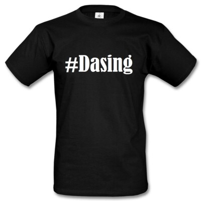 T-Shirt #Dasing Hashtag Raute für Damen Herren und Kinder