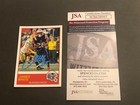 JSA Authenticated James White Autographed Patriots 2019 Signed Score Card