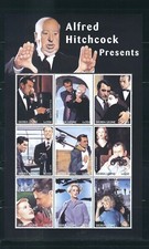 Sierra Leone SC # 2062a-i Motion Pictures Directed By Alfred Hitchcock . MNH