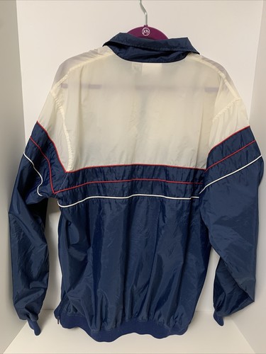 Vintage Chicago White Sox Starter Windbreaker Jacket 1/4 Zip Men's Size XL Blue - Picture 6 of 13