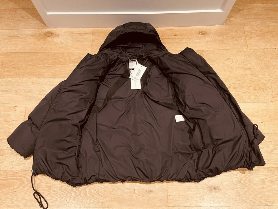 Authentic Max Mara SportMax Quilted Down Jacket 10 UK 42 IT Large New RRP £745 - Image 3 of 4