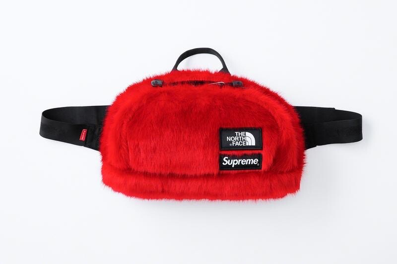 Supreme X The North Face Faux Fur Waist Bag, Ready To Ship | eBay