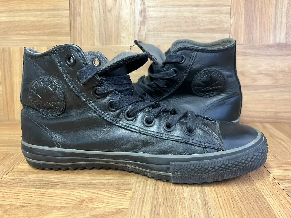 RARE🔥 Boot Mid 3M Thinsulate Black Leather Sneaker 115713 Men&#039;s Sz |