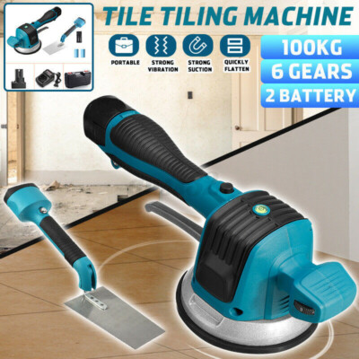 Electric Handheld Tile Auto Leveling Machine Tiler Tiling Vibration Tool Machine