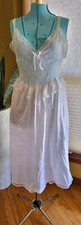 Featherbed Intimates Women's Nightgown Victorian Style Made in USA Size Medium