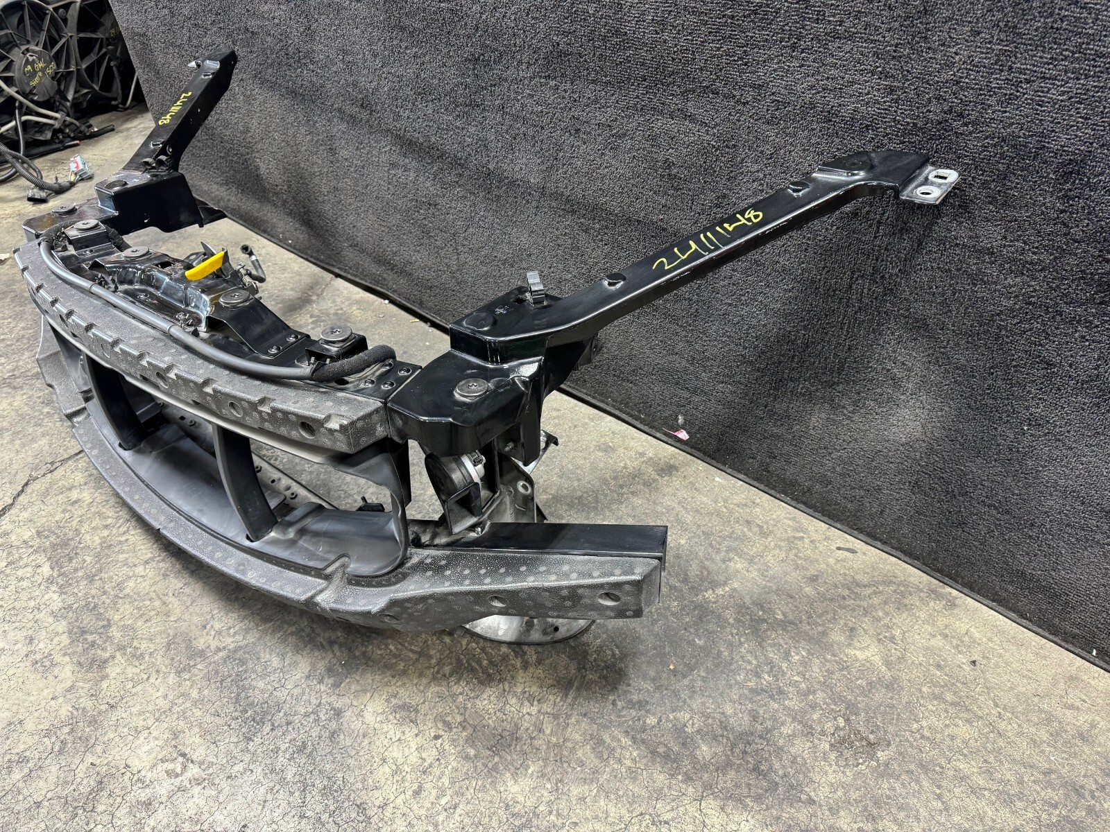 14-16 Maserati Quattroporte Complete Front Bumper Reinforcement Radiator Support