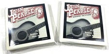 John Pearse Guitar Strings 2 Sets AcousticPhosphor Bronze Wound New Medium 710NM