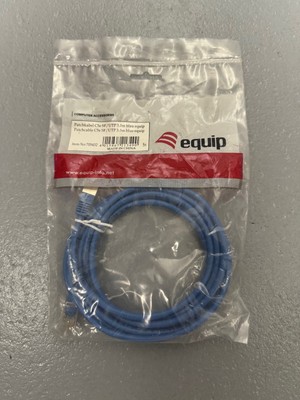 Equip Netzwerkkabel 3m Cat 5e SF/UTP S-FTP Blau Patchkabel RJ45 Patch Cable Blue