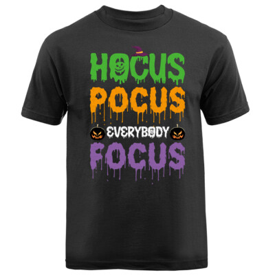 Halloween Costume Spooky Witches Pumpkin Ghost Graphic T-shirt