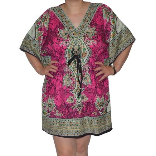 Sommerkleid Strandkleid Damenkleider Freizeitkleid Boho Strandkaftan Urlaub - Bild 44 von 51
