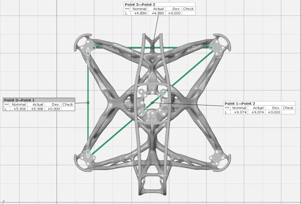 3D Printed PLA Frame for FPV Drone – Lightweight, Durable, and Easy to Build - Image 4 of 4
