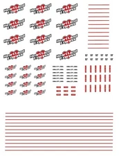 HO Scale Truck / Trailer Decals. " Heartland Express "