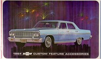 1964 Chevelle ZubehöRkatalog 64 SS Malibu El Camino Optionen VerkaufsbroschüRe