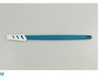 Spatola Sottile Silicone Tupperware azzurra