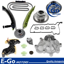 Timing Chian Kit Water Pump Camshaft Phaser For Mercedes Benz SLK250 C250 1.8L