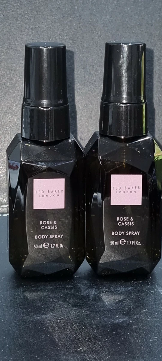 Ted Baker Rose & Cassis Body Spray, Chic • Bold • Stylish,Travel 