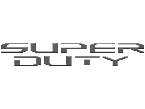 2023-2025 Ford Super Duty Hood Letter Inserts - Official Licensed Product - Picture 33 of 35