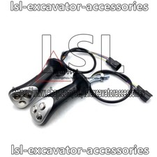Clamping Hydraulic Electric Control Rod Handle Glue 3Button Kawasaki E excavator