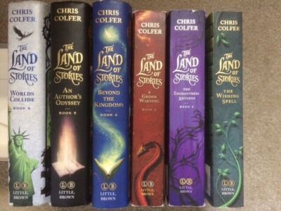THE LAND OF STORIES 1-6 set Chris Colfer 1 2 3 4 5 6 lot PB/HB | eBay
